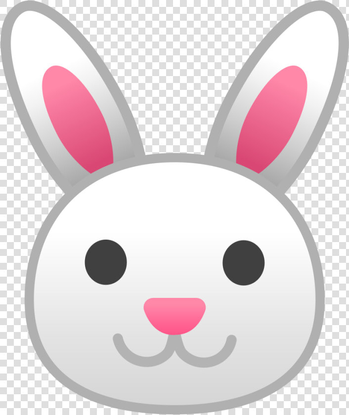 And Hares head nose easter Art domestic   Emoji Bunny  HD Png DownloadTransparent PNG