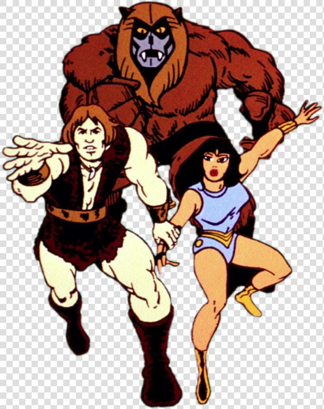 Thundarr Ookla And Princess Ariel   Thundarr The Barbarian  HD Png DownloadTransparent PNG