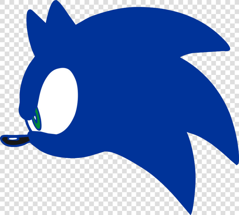 Head Sonic The Hedgehog Logo   Transparent Sonic Head  HD Png DownloadTransparent PNG