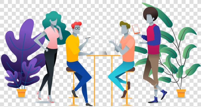 Header Image   Coworking Space Illustration  HD Png DownloadTransparent PNG