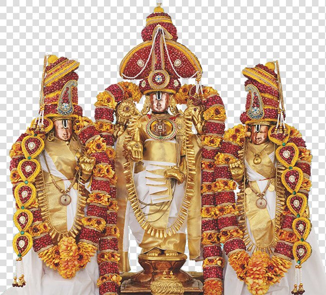 Jai Balaji Travels   Venkateswara Swami With Sridevi Bhudevi  HD Png DownloadTransparent PNG
