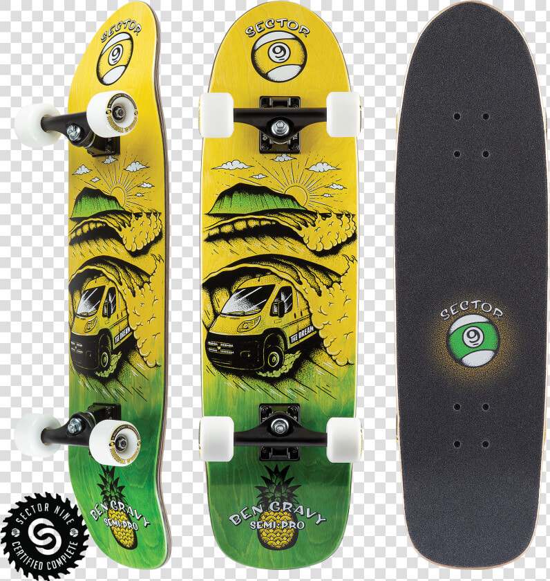 Sector 9 Ben Gravy Skateboard  HD Png DownloadTransparent PNG