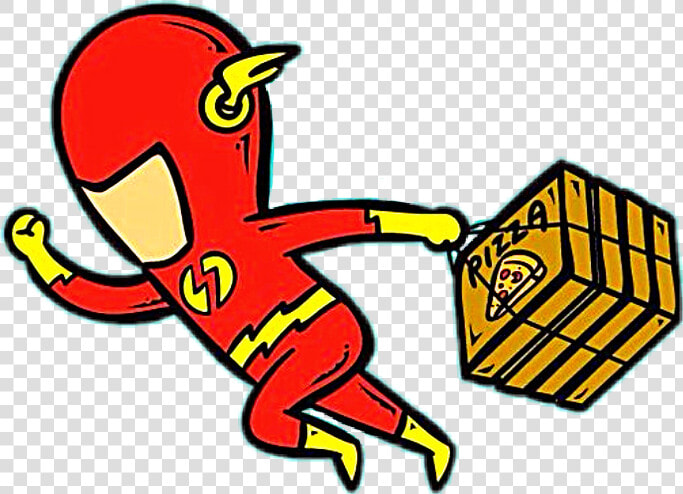  theflash  barryallen  superhero  flash  pizza  lol   Flash Pizza  HD Png DownloadTransparent PNG