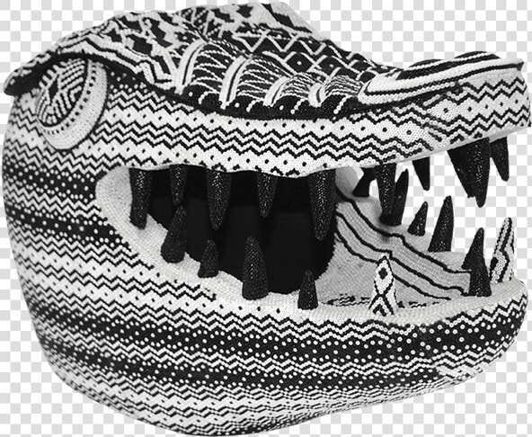 Traditional Carnival Mask From Colombian North Coast   Monochrome  HD Png DownloadTransparent PNG