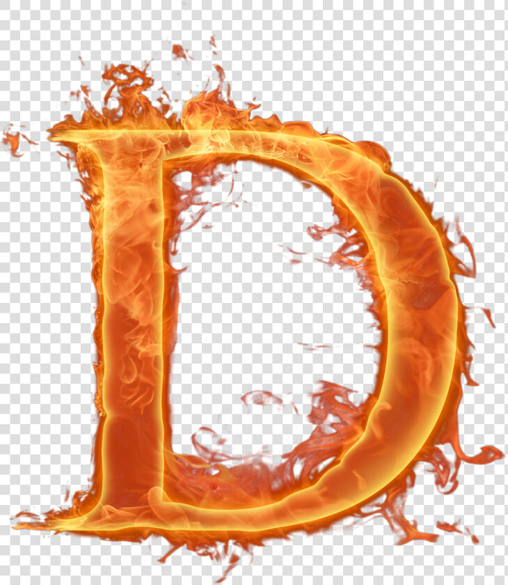 Fire Clipart Letter D   Letter D Fire Png  Transparent PngTransparent PNG