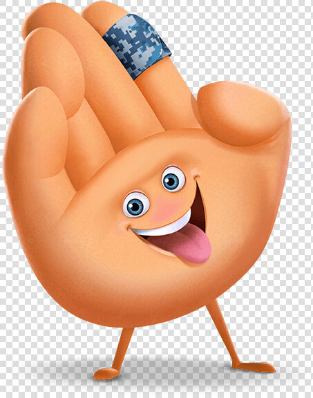 Hi5 Emoji Movie Character   Emoji Movie Characters  HD Png DownloadTransparent PNG