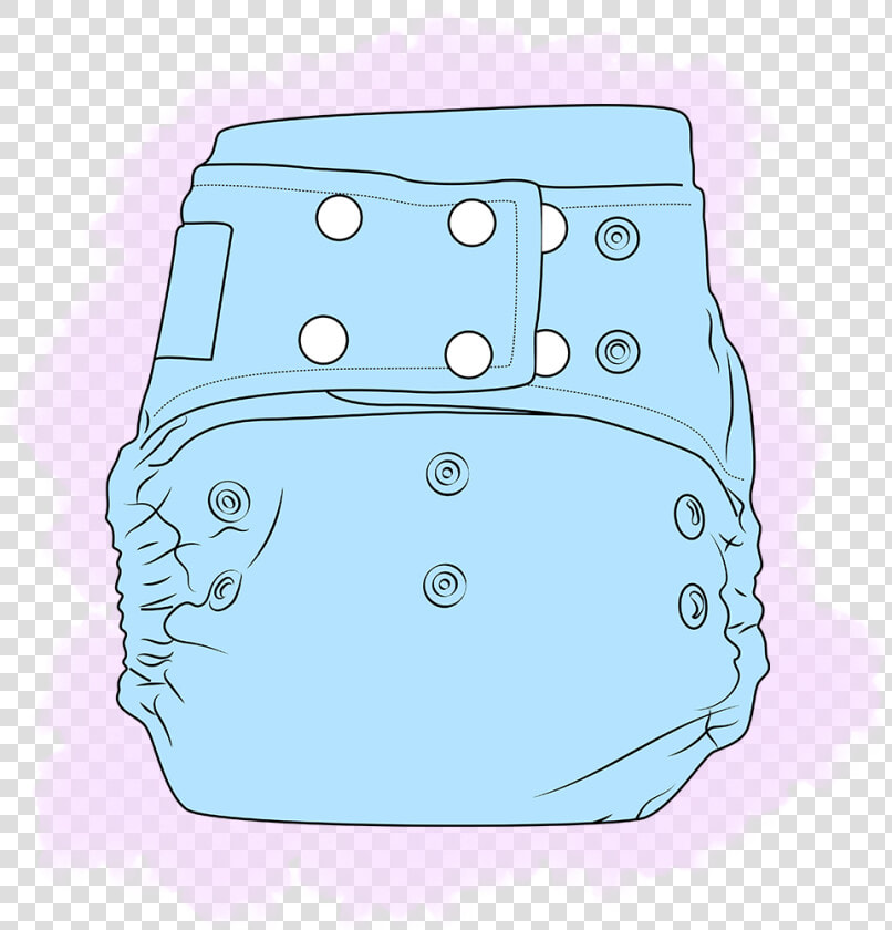 Cloth Diaper With Pins Clipart  HD Png DownloadTransparent PNG