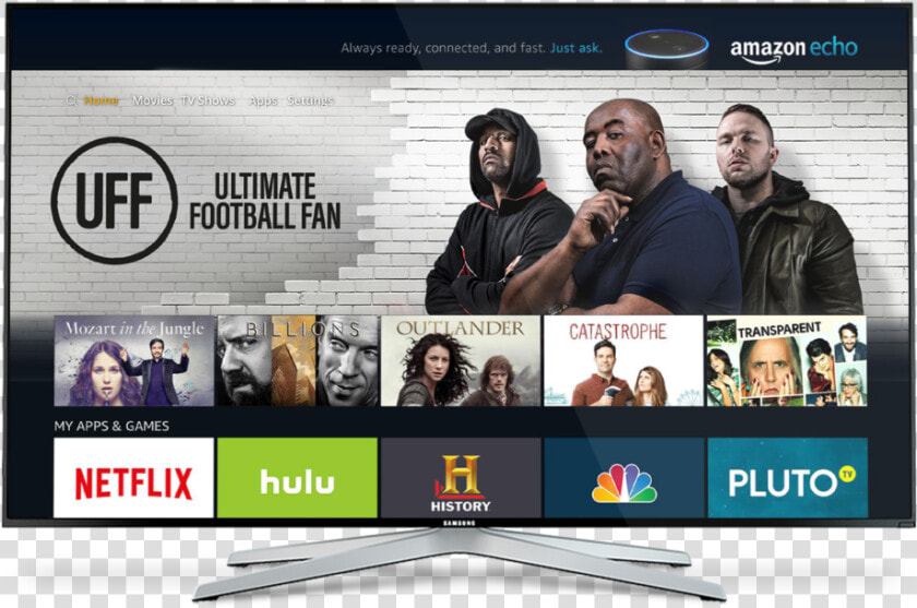 Uff Amazon Fire Tv Screen V3 Transparant   Led backlit Lcd Display  HD Png DownloadTransparent PNG