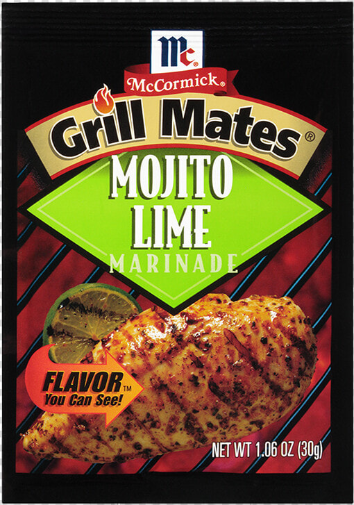 Mccormick® Grill Mates® Mojito Lime Marinade   Mccormick Mojito Lime  HD Png DownloadTransparent PNG