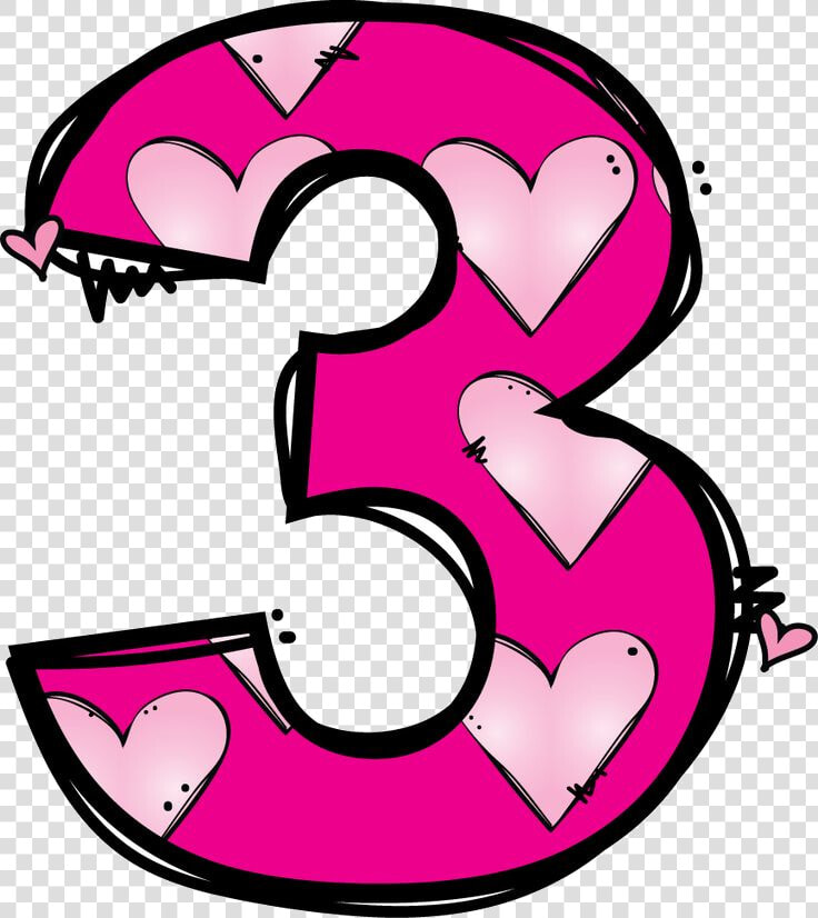 Numbers Images About Number Clipart On Lyrics Transparent   Number 3 Clipart  HD Png DownloadTransparent PNG