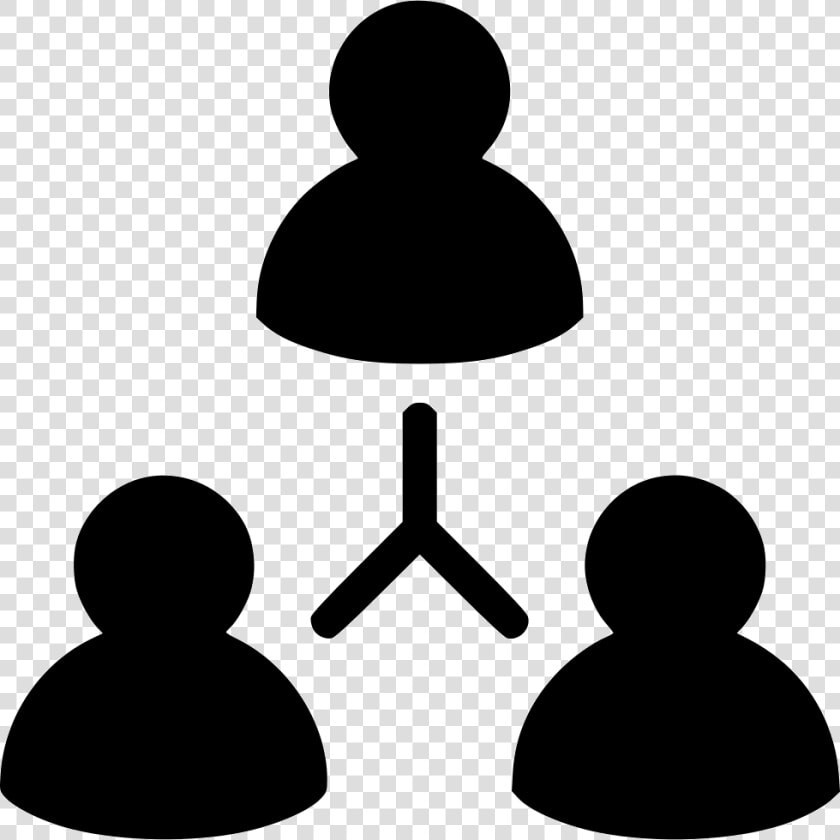 Networking   Public Relation Black Icon Png  Transparent PngTransparent PNG
