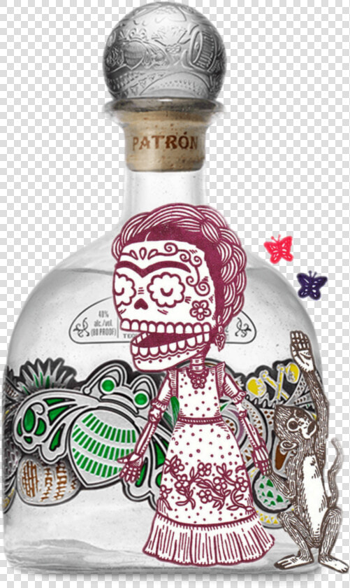  scbottle  bottle  tequila  mexico  patrón   Patron Silver Limited Tequila  HD Png DownloadTransparent PNG