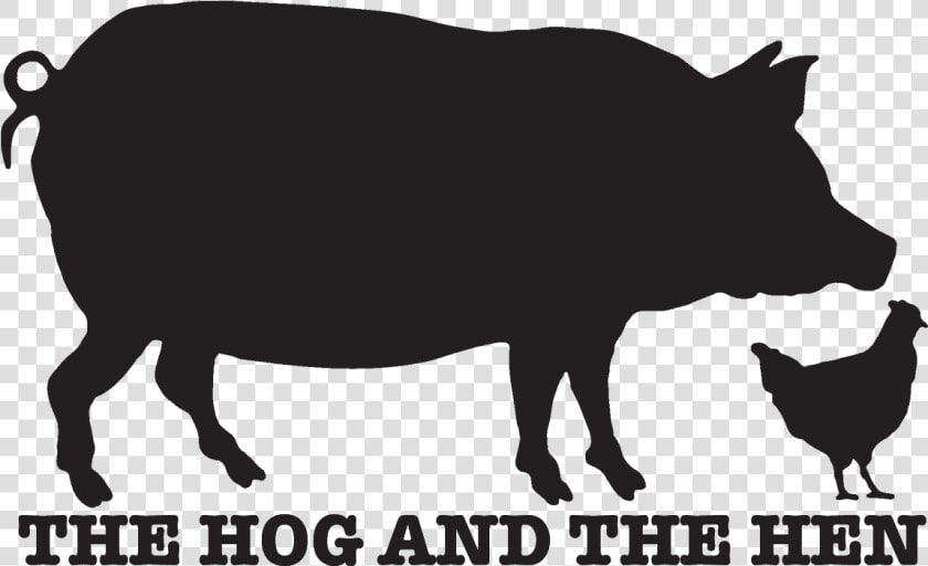 The Hog And The Hen   Pig  HD Png DownloadTransparent PNG