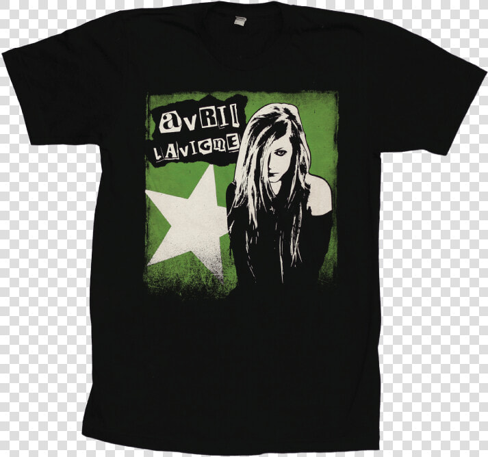 Avril Lavigne Black Star Tour T Shirt  HD Png DownloadTransparent PNG