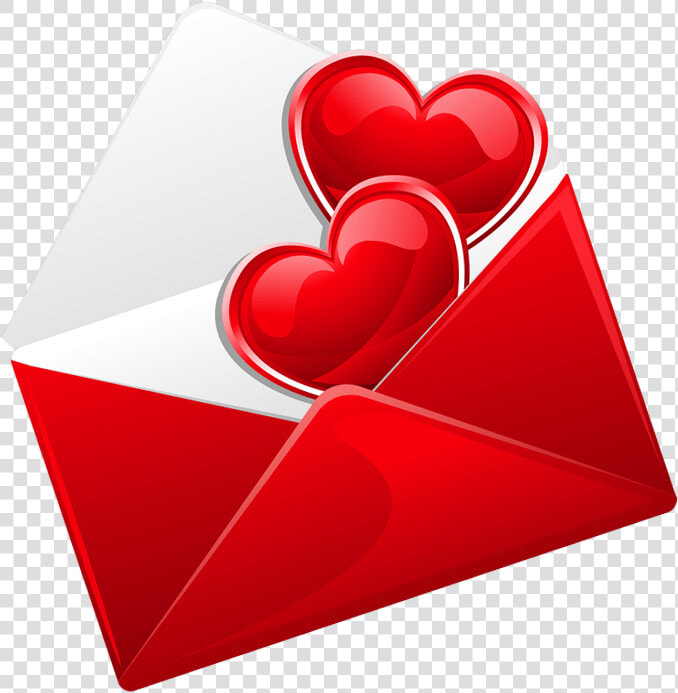 Love Letter With 2 Hearts   Love Letter Png  Transparent PngTransparent PNG