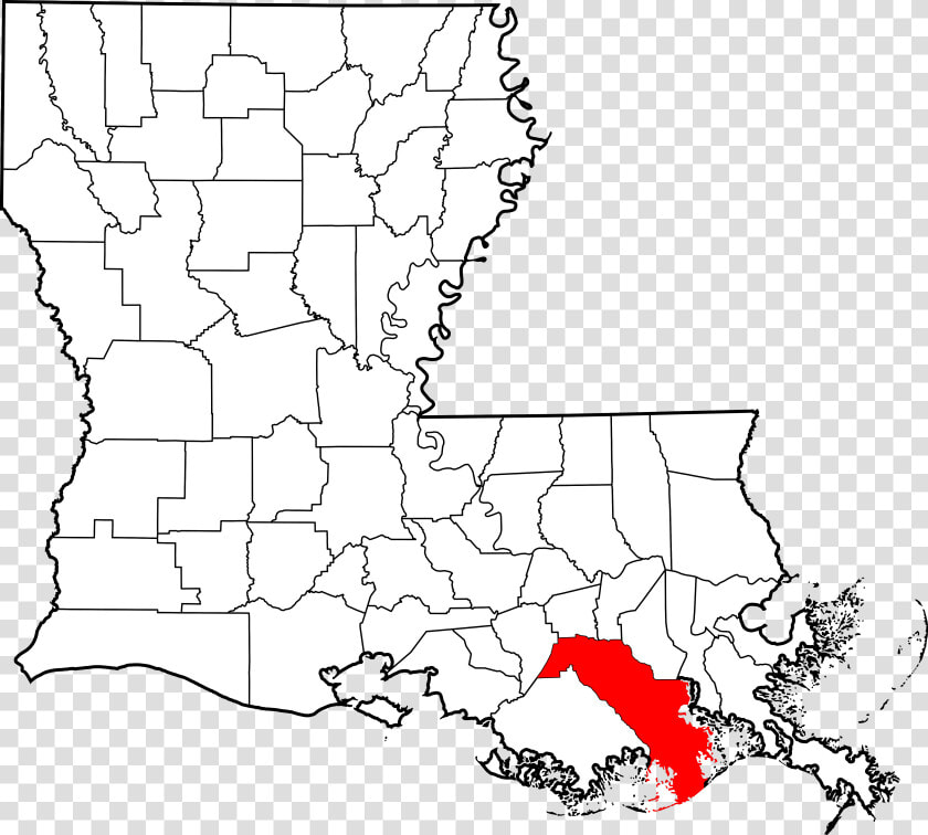 Map Of Louisiana Springfield  HD Png DownloadTransparent PNG