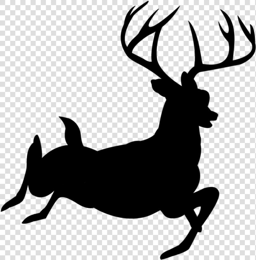 Clip Art Deer Silhouette Clip Art   Buck Deer Silhouette Png  Transparent PngTransparent PNG