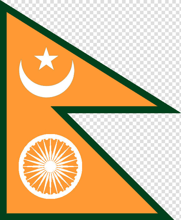 Fictionalindia pakistan Unification Flag In The Style   Republican Party Of India Flag  HD Png DownloadTransparent PNG
