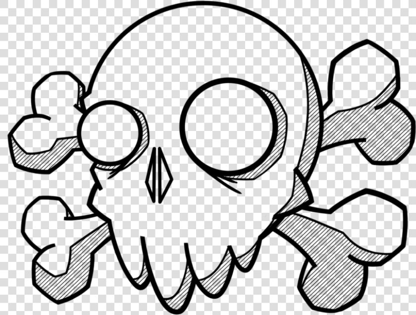  doodle  skull  skulls  skullface  kurukafa  iskelet   Doodle Art Drawing Tattoo  HD Png DownloadTransparent PNG