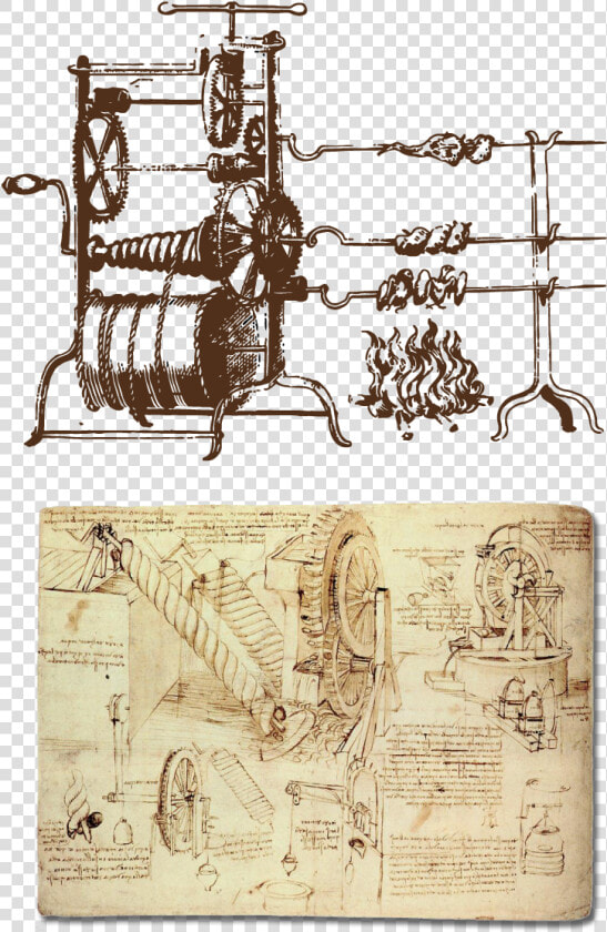 Preparatory Drawing Last Supper Da Vinci   Drawings Of Water Lifting Devices  HD Png DownloadTransparent PNG
