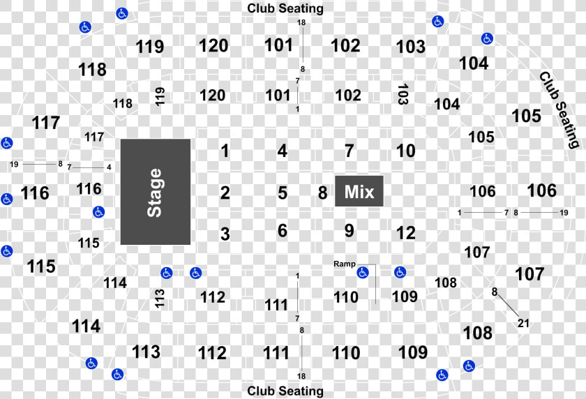 K Rock Centre Seating Chart  HD Png DownloadTransparent PNG