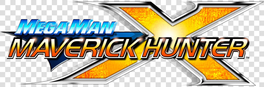 Maverick Hunter X   Megaman Maverick Hunter X Logo  HD Png DownloadTransparent PNG