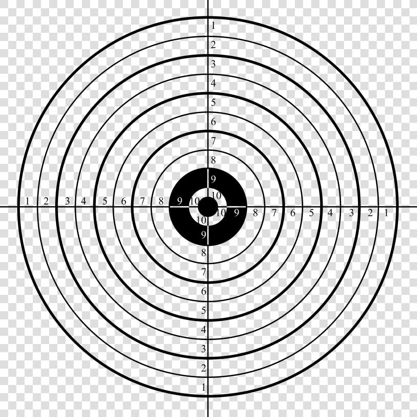 Shooting Target Png Pic   Gun Target  Transparent PngTransparent PNG