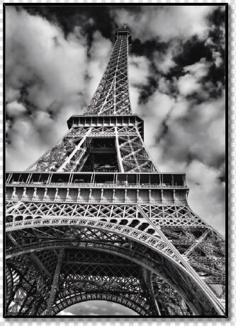 Quadro De Paris   Eiffel Tower  HD Png DownloadTransparent PNG
