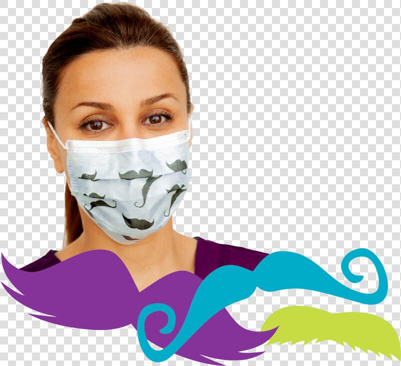Primed Movember Mask   Illustration  HD Png DownloadTransparent PNG