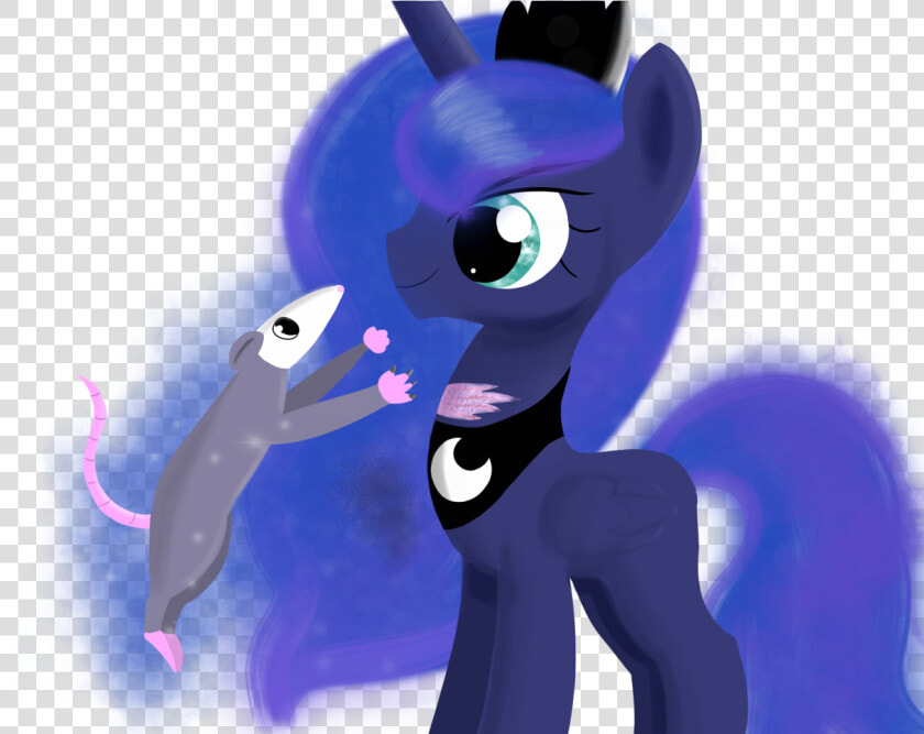 Songbirdserenade  Opossum  Pet  Princess Luna  Safe    Cartoon  HD Png DownloadTransparent PNG