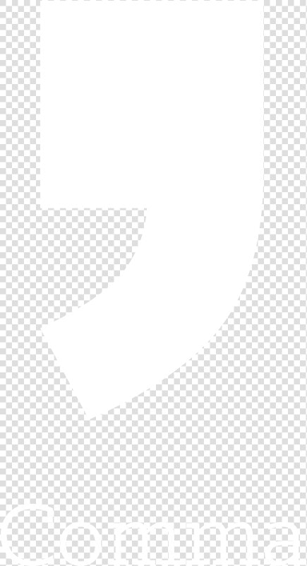 Transparent Comma Png   White Comma Png Transparent  Png DownloadTransparent PNG