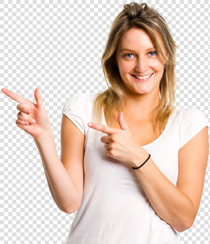 Copes Quality Towing Service Delaware Pennsylvania   Girl Pointing Png  Transparent PngTransparent PNG