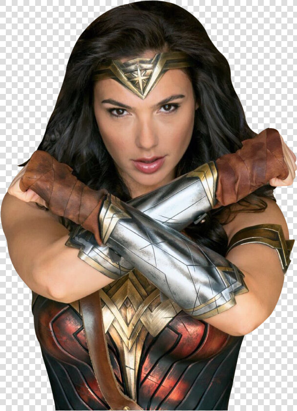 Wonder Woman Png Transparent Image   Wonder Woman Using Bracelets  Png DownloadTransparent PNG