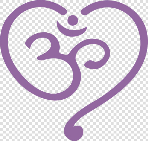 Yoga With Heart Logo   Yoga Heart  HD Png DownloadTransparent PNG