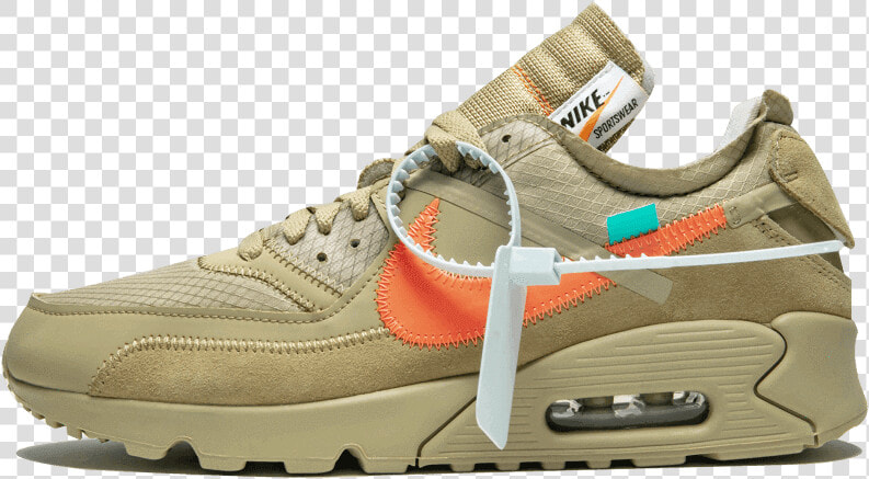 Nike Air Max 90 Desert Ore Off White  HD Png DownloadTransparent PNG