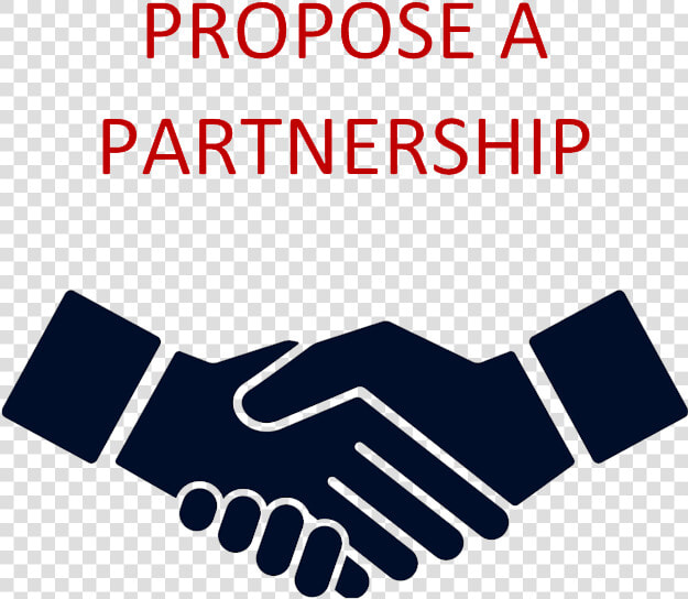 Icon   Partnership   Transparent Blue Handshake Icon  HD Png DownloadTransparent PNG