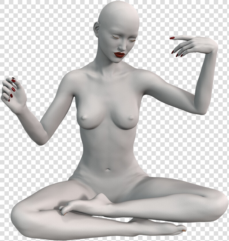 Woman Sitting Pose Nuse  HD Png DownloadTransparent PNG