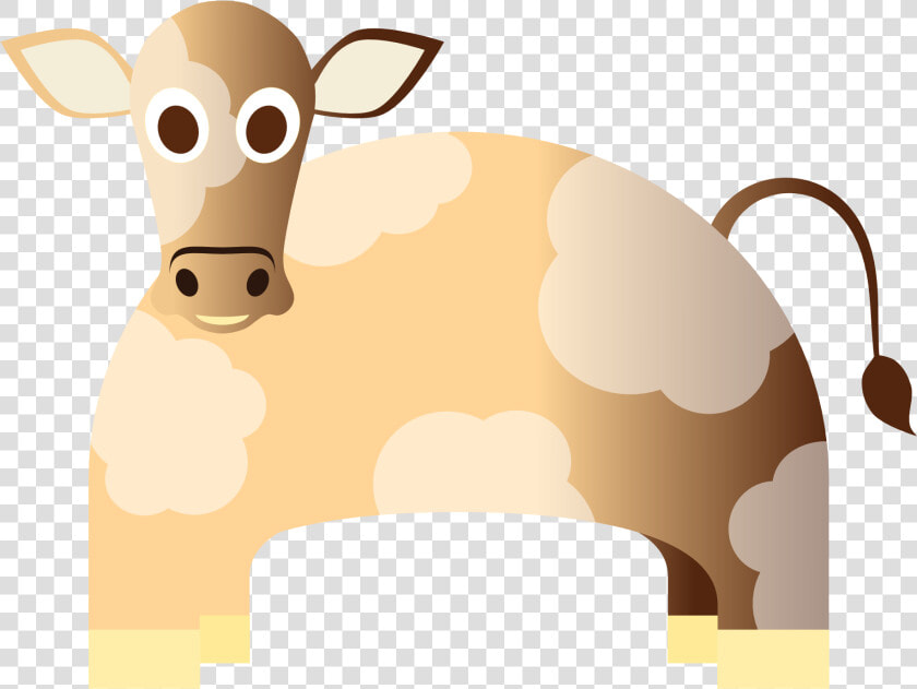 Transparent Cow Eating Grass Clipart   Cartoon  HD Png DownloadTransparent PNG