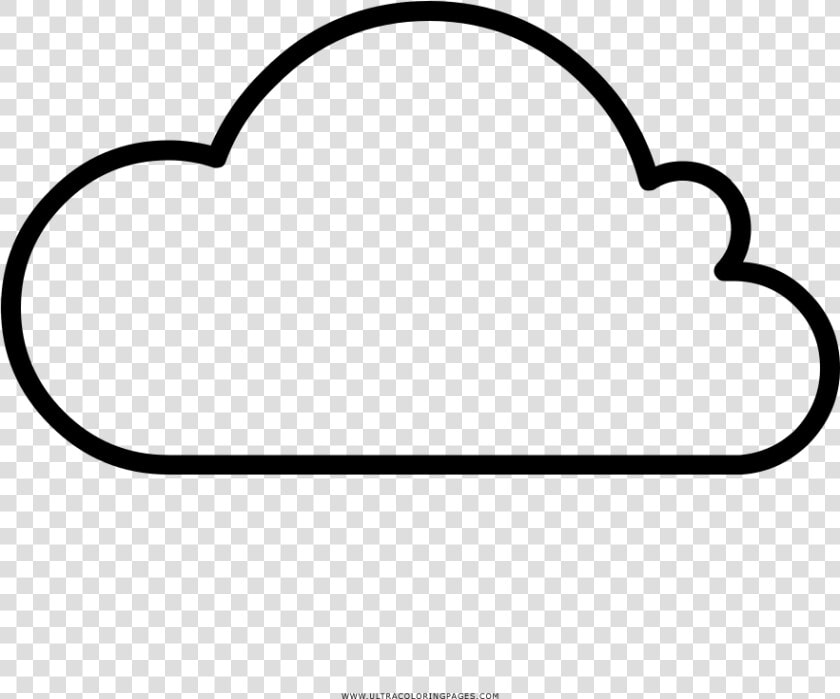 Nuvem Coloring Page   Line Art  HD Png DownloadTransparent PNG