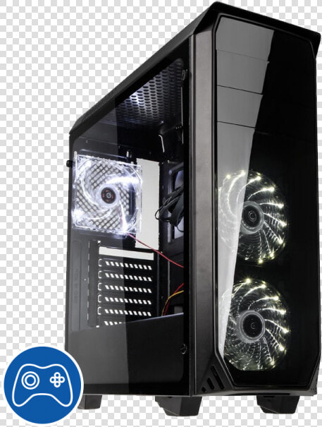 Ocuk Tech Labs Amd Ryzen Midi Tower Gaming Pc Configurator   Kolink Luminosity Midi Tower  HD Png DownloadTransparent PNG