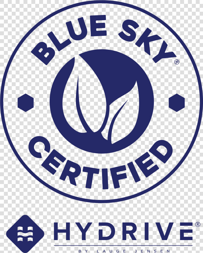 Blue sky bluesky Hydrive Logo Blue   Australian Government Certified  HD Png DownloadTransparent PNG