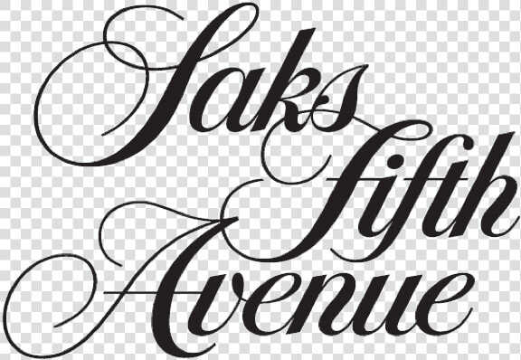 Saks   Saks Fifth Avenue Logo  HD Png DownloadTransparent PNG