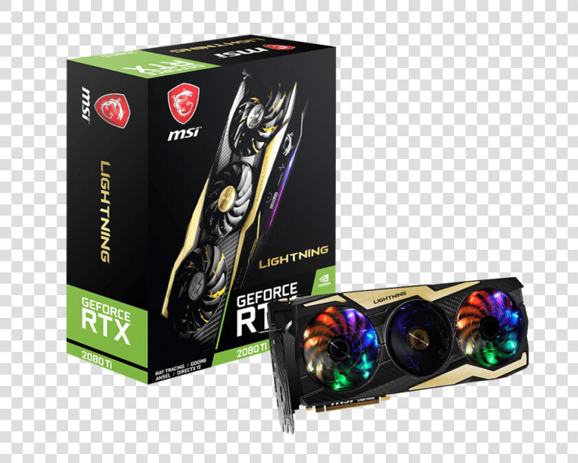 Rtx 2080 Ti Lightning  HD Png DownloadTransparent PNG