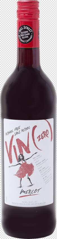 Wine bottle   Vin Zero  HD Png DownloadTransparent PNG