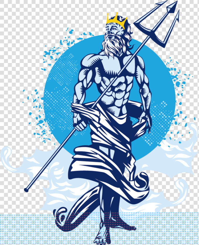 Poseidon Of Melos Trident Neptune   Poseidon Png  Transparent PngTransparent PNG