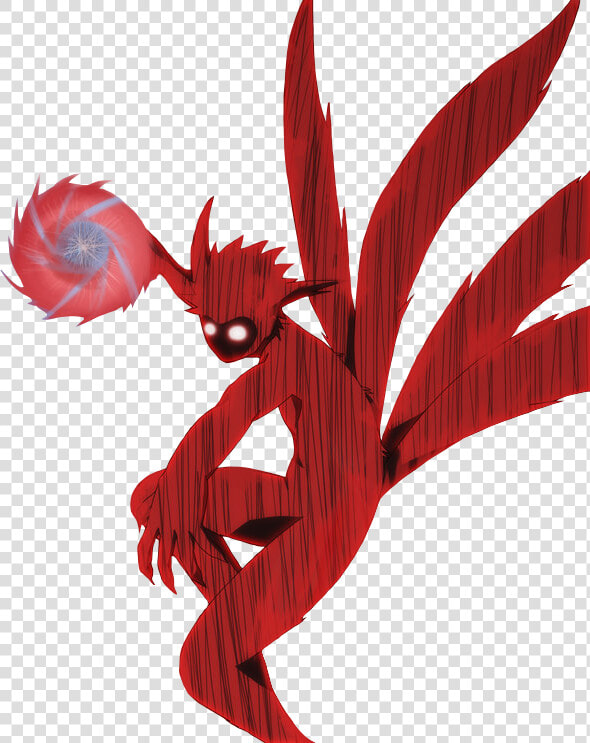 kurama  kyuubi  ninetails  naruto  anime  ninetails   Illustration  HD Png DownloadTransparent PNG