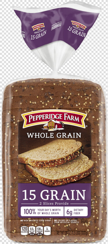 Pepperidge Farm Whole Wheat Bread   Png Download   Whole Wheat Bread Pepperidge Farm  Transparent PngTransparent PNG