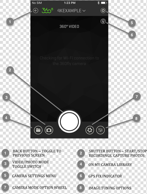 Camera Home Screen Options   Camera Screen Android Png  Transparent PngTransparent PNG