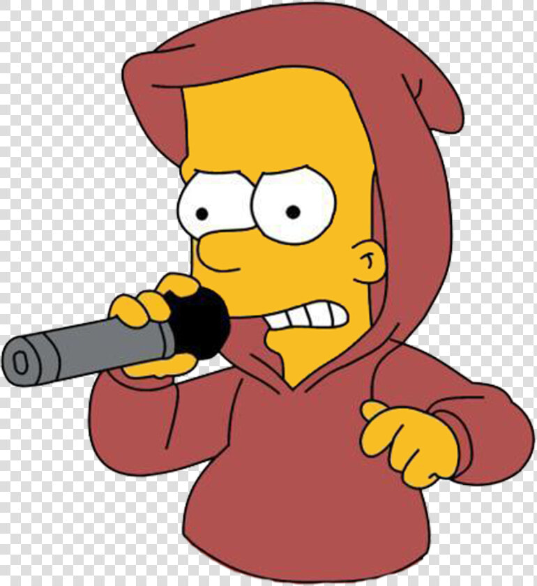 Image Library Stock Bart Simpson Homer Pranksta Rap   Bart Simpson Rapper  HD Png DownloadTransparent PNG