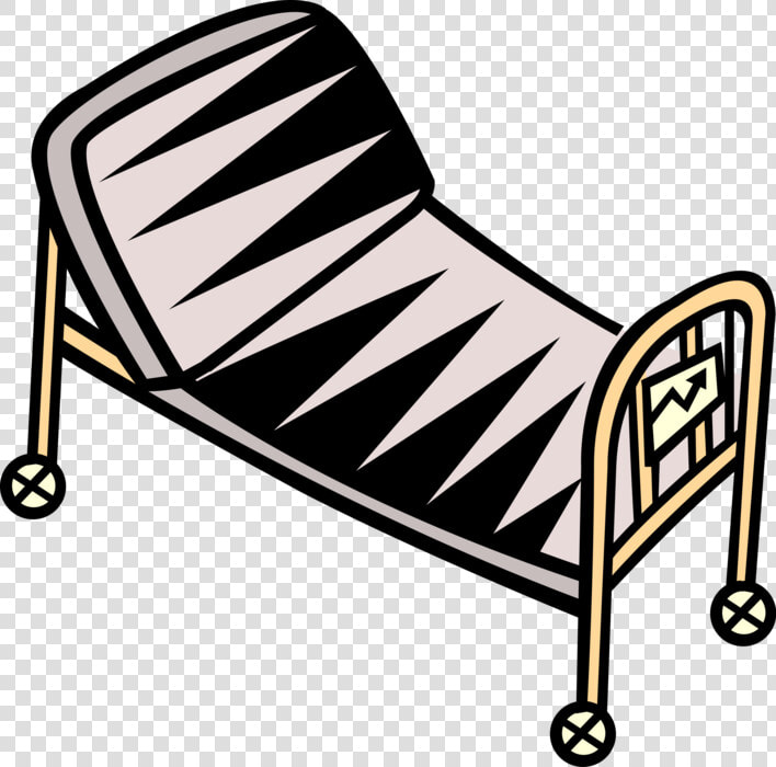 Stretcher Vector Image Illustration Of Bed Wheeled  HD Png DownloadTransparent PNG